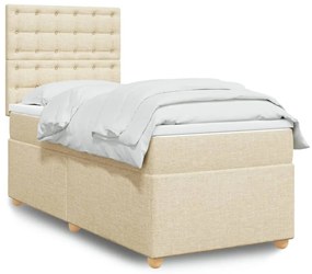 Giroletto A Molle Con Materasso Crema 80x200 Cm İntessuto /