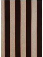 Osborne & Little Tapete Regency Stripe - Bronze/ Coral