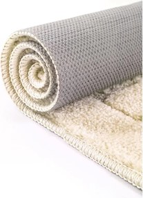 Set di tappetini per il bagno color crema 2 pz 50x80 cm Kareli – Foutastic