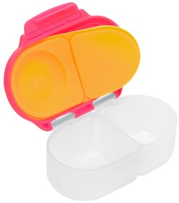 Box porta merenda piccolo – rosa/arancione