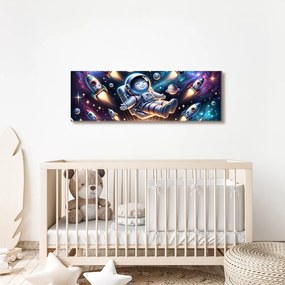 Quadro su tela – Galassia vista con gli occhi di un bambino