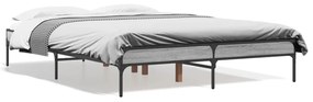 Giroletto Grigio Sonoma 120x190 Cm İn Legno Multistrato Metallo /