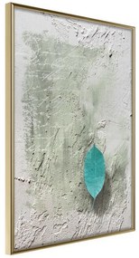 Poster  Floating Leaf I  Cornice Quadri Cornice d'oro, Larghezza x Altezza Home decor 20x30