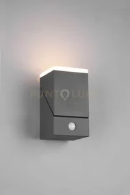 Applique esterno avon led orientabile con sensore di movimento ip54...