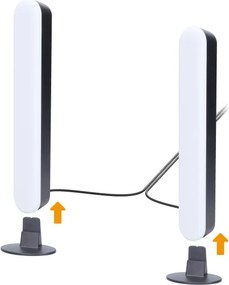 Solight WL916 - Illuminazione LED RGB Gaming con telecomando