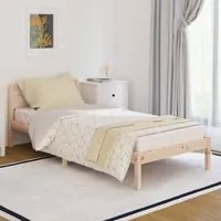 Telaio Letto in Legno Massello di Pino 90x200 cm cod mxl 64853