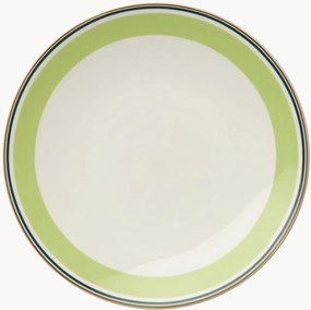 Set di 6 piatti da colazione in Fine Bone China Capri