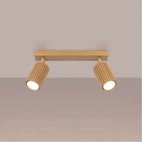 Brilagi - Faretto LED CRESTO 2x GU10/10W/230V oro