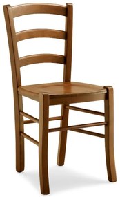 Set di 2 sedie APPIA in legno massello noce
