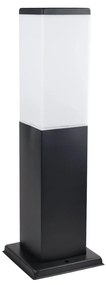 Paletto da Giardino 40cm in acciaio inox NERO IK06 IP54 base E27