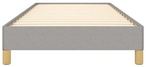 Giroletto grigio chiaro 100x200 cm in tessuto