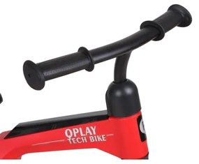 QPlay - Bicicletta senza pedali TECH rossa