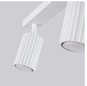 Faretto bianco 6,5x30 cm Gleam – Sollux