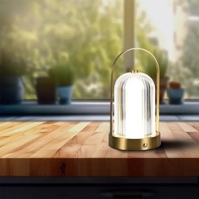 Lampada da tavolo LED dimmerabile LED/1W/5V 3000-6000K 1800 mAh oro