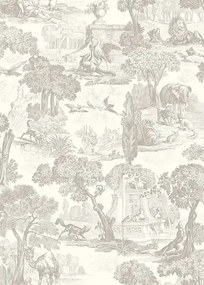Cole & Son Carta da parati Versailles - Charcoal