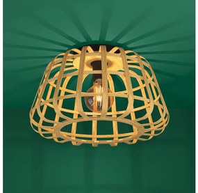 Eglo 390149 - Plafoniera MONTEZUELO 1xE27/40W/230V bambù