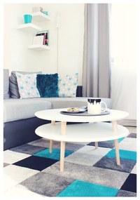 Tavolino bianco UFO, Ø 70 cm Ufo - Ragaba