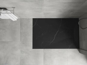 Mexen Hugo piatto doccia rettangolare SMC 120 x 90 cm, pietra nera - 42759012