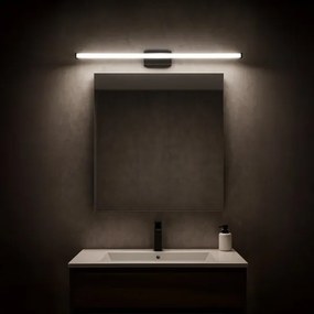 Illuminazione LED per specchio da bagno MIRORE LED/10W/230V 60 cm IP44 nero
