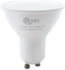 Lampadina LED Qtec GU10/8W/230V 4200K