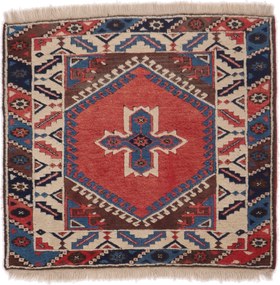 Kars Tappeto persiano 100 x 90 (Iran) Annodato A Mano