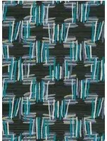 Arte International Tapete Tatami - Deep Blue