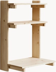 Mensola da parete in legno di pino con funzione scrivania Beam