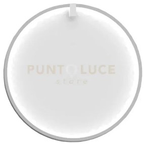 Oslo-pa45 b lampada da parete-soffitto diametro 45cm bianco opaco l...