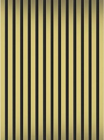 Mexen Lam-F campione di pannelli a doghe acustiche, feltro 6 mm, Oro - S105-057-S