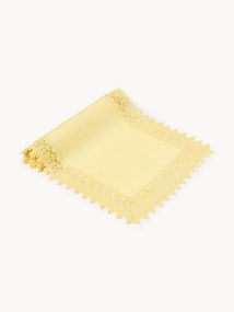 Runner da tavola con bordo in pizzo Flavia