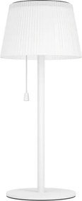Eglo 901901 - Lampada da tavolo solare LED SCORDIANO LED/2,3W/3,7V 1800mAh IP44 bianca
