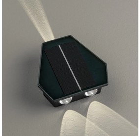 Immax 08488L - Lampada solare da parete LED 2W 5V IP54 con sensore