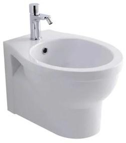 Bidet sospeso bianco lucido cult L 35 x H 32.5 x P 51 cm