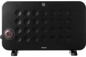 Sencor - Riscaldatore elettrico a convettore 750/1250/2000W/230V termostato IP24 nero