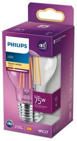 LED Lampadina VINTAGE Philips A60 E27/8,5W/230V 2700K