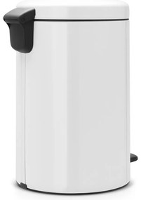 Bidone in acciaio bianco da 20 l NewIcon - Brabantia