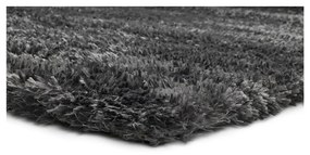 Tappeto grigio antracite 140 x 200 cm Aloe Liso - Universal