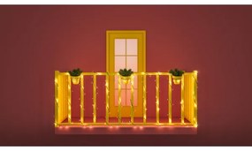 WiZ - Catena LED RGBW dimmerabile per esterni 160xLED 20m IP44 2700-5000K Wi-Fi