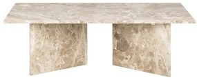 Tavolino in marmo beige 70x140 cm Vega - Actona
