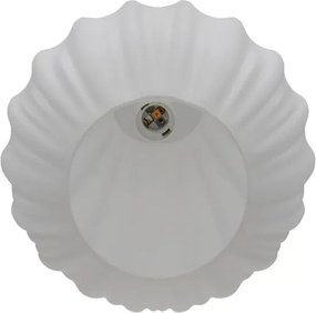 Nordlux - Lampadario a sospensione con cavo MALUCA 1xE27/15W/230V Ø 29 cm bianco