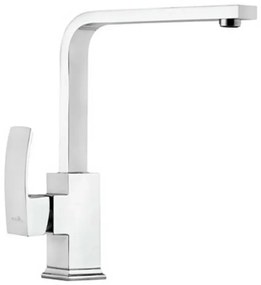 Miscelatore lavello con bocca girevole in ottone cromato Mariani linea Marte