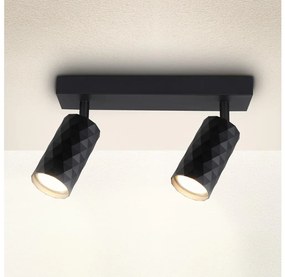 Brilagi - Faretto SELE DIAMANT 2xGU10/30W/230V nero