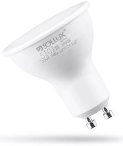Lampadina LED con luce bianca calda con presa GU10, 7 W – Sollux