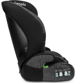 Lionelo - Seggiolino auto LEVI ONE i-Dimensioni 76-150 cm nero/grigio