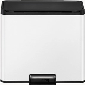 Pattumiera con pedale Essential 2, 15 + 15 L