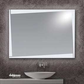 Specchio Linea "Polaris" Retroilluminato LED 70x105 cm Istallazione Reversibile