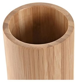 Portaspazzolini da Denti DKD Home Decor Naturale Bambù (7 x 7 x 11 cm)