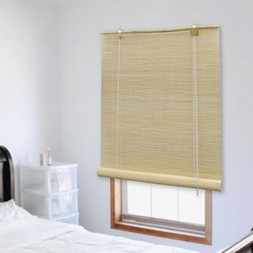 Tenda Avvolgibile İn Bambù 100x220 Cm Naturale /