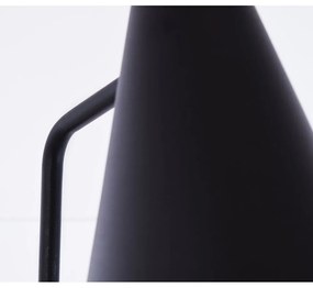 Lampada da tavolo nera, altezza 45 cm Lisboa - SULION