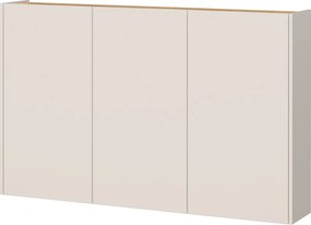 Armadietto color crema con effetto rovere 138x87x25 cm Libbiano – Germania